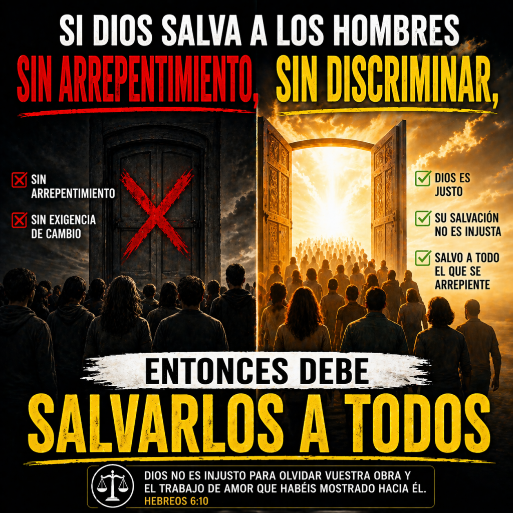 Dios salva a los hombres - cristianos educados