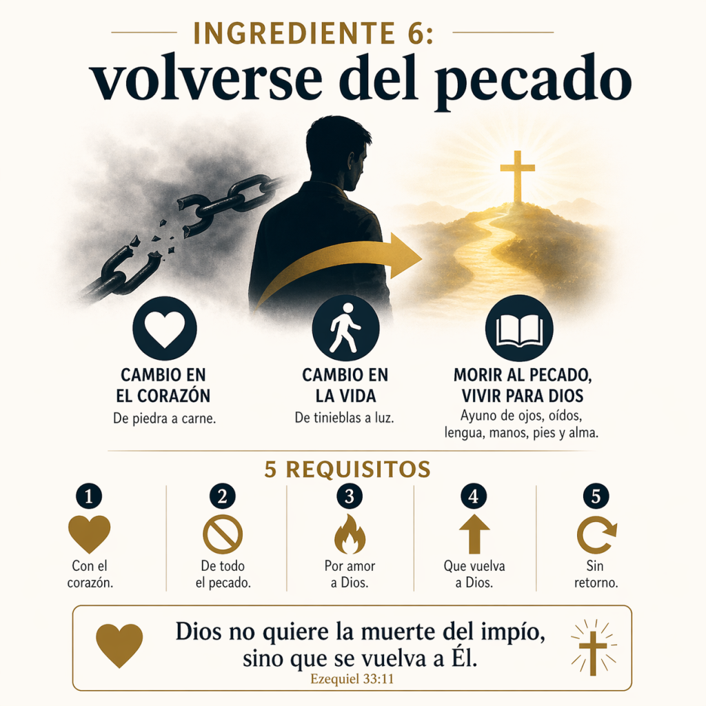 Volverse del pecado - cristianos educados