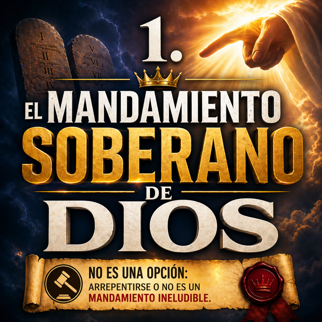 mandamiento soberano de Dios - cristianos educados